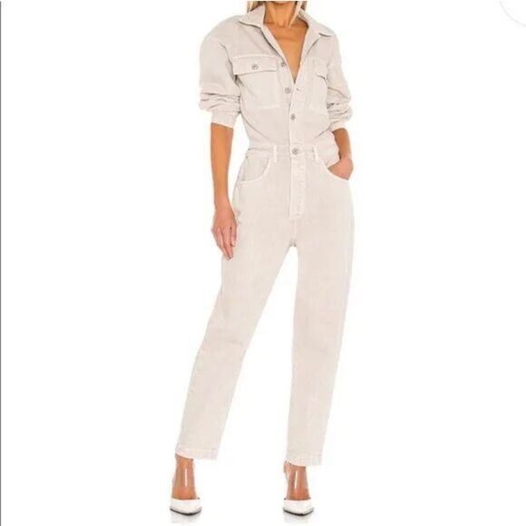 Citizens of Humanity Women's Lou Liu Utility Jumpsuit NWT Size Medium Horseshoe - Picture 1 of 3
